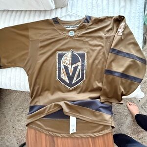 Vegas Golden Knights NHL Custom Mark Stone Brown Hockey Jersey